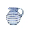 Bitossi Home Blown Glass Pitcher