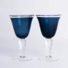 Bitossi Home Coppia Calici Blu