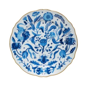 Bitossi Home Dinner Plate All Over Blu