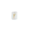 Bitossi Home Glass Letter F
