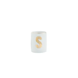 Bitossi Home Glass Letter S