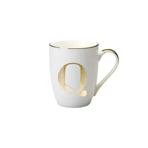 Bitossi Home Mug Letter Q H 10,3 O 8,2 Cm