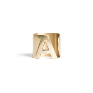 Bitossi Home Napkin Holder - Letter A