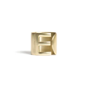 Bitossi Home Napkin Holder - Letter E