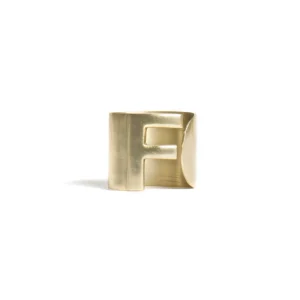 Bitossi Home Napkin Holder - Letter F