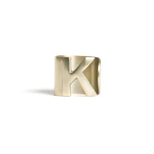 Bitossi Home Napkin Holder - Letter K