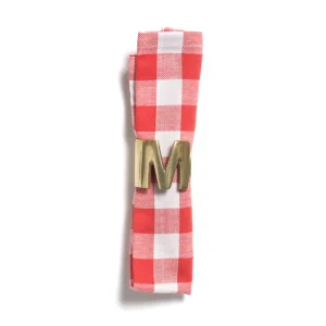 Bitossi Home Napkin Holder - Letter M