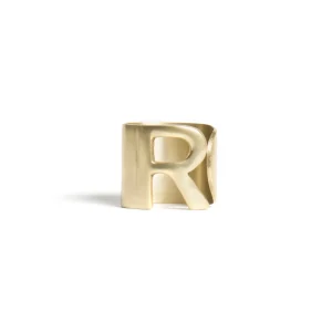 Bitossi Home Napkin Holder - Letter R