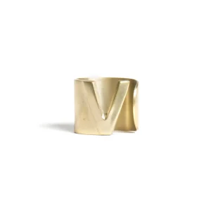 Bitossi Home Napkin Holder - Letter V
