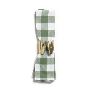 Bitossi Home Napkin Holder - Letter W