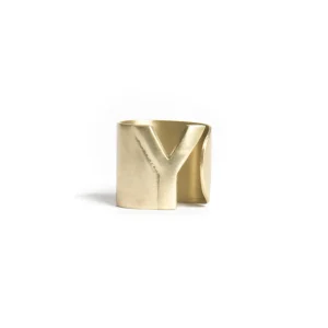Bitossi Home Napkin Holder - Letter Y