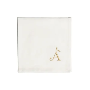 Bitossi Home Napkin Letter A
