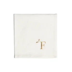 Bitossi Home Napkin Letter F