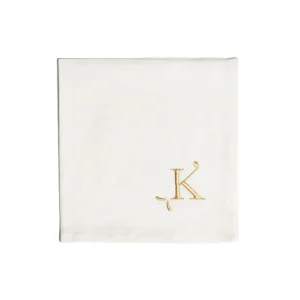 Bitossi Home Napkin Letter K