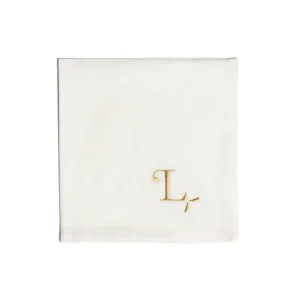 Bitossi Home Napkin Letter L