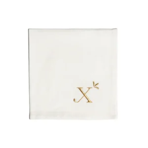Bitossi Home Napkin Letter X