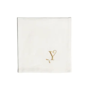 Bitossi Home Napkin Letter Y