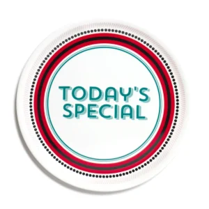 Bitossi Home Pizza Plate Today'S Special