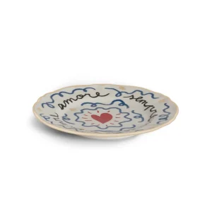 Bitossi Home Plate D. 16,5 Sempre Amore