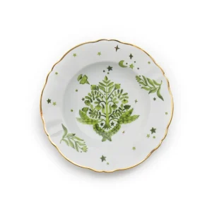 Bitossi Home Plate Fondo Floreale