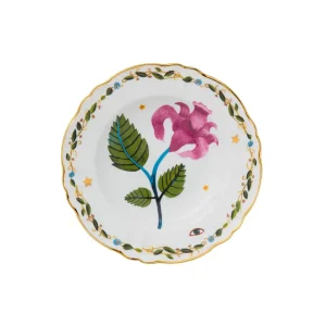 Bitossi Home Plate Fondo Floreale