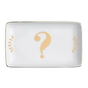 Bitossi Home Rectangular Tray Letter ?