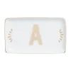 Bitossi Home Rectangular Tray Letter A