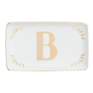 Bitossi Home Rectangular Tray Letter B