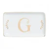 Bitossi Home Rectangular Tray Letter G