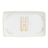 Bitossi Home Rectangular Tray Letter H