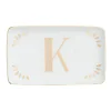 Bitossi Home Rectangular Tray Letter K