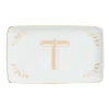 Bitossi Home Rectangular Tray Letter T
