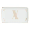 Bitossi Home Rectangular Tray Letter X