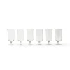 Bitossi Home Set 6 Beer Glasses Assorted Shapes