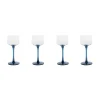 Bitossi Home Set 6 Goblets Assorted Shapes - Transparent Texture