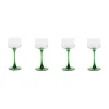 Bitossi Home Set 6 Goblets Assorted Shapes - Transparent Texture