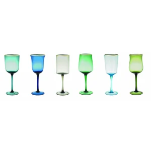 Bitossi Home Set 6 Goblets Mixed Shapes