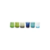 Bitossi Home Set 6 Liqueurs Mixed Shapes