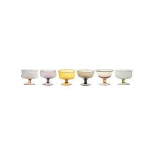 Bitossi Home Set 6 Small Cups Mixed Shapes