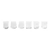 Bitossi Home Set 6 Tumbler - Clear Texture