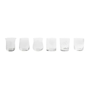 Bitossi Home Set 6 Tumbler - Clear Texture
