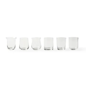 Bitossi Home Set 6 Tumblers Mixed Shapes