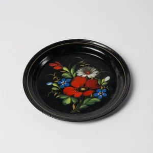 Bitossi Home Small Plate With Flowers