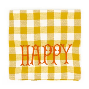 Bitossi Home Tea Towel Happy